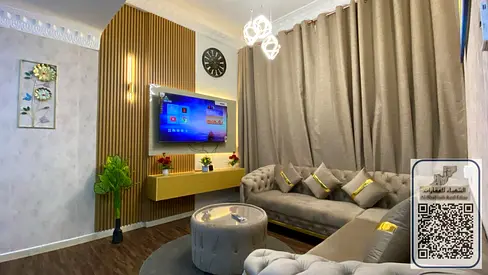 Furnished one bedroom and living room for rent, fully furnished, with bills included.