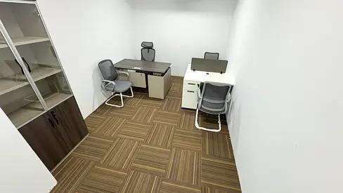 ONE MONTH FREE! | FULLY FURNISHED OFFICE FOR RENT | READY TO MOVE | NO COMMISSION | FREE WIFI DEWA | EASY ACCESS