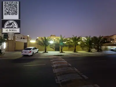 🏡 للايجار فيلا في الرقايب عجمان _ 4 غرف ومجلس وصاله _ كهرباء مواطن _ بسعر مميز