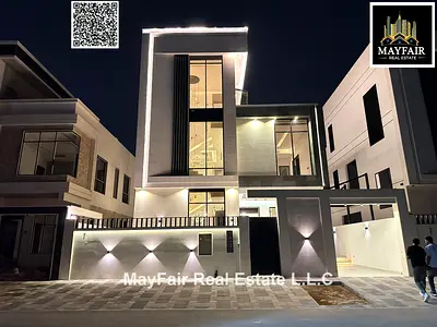 للبيع: فيلا عصرية تتميز بتصميم عصري فريد وتشطيبات فاخرة للغاية. لا توجد رسوم خدمات لجميع الجنسيات.