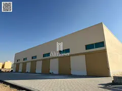 Warehouse for rent in Al Jurf, Ajman — 2,940 sq.ft with mezzanine, 22kW power.