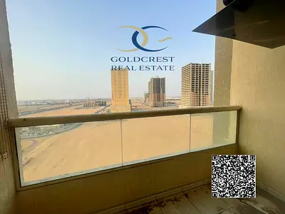 شقة للإيجار بغرفة نوم واحدة + غرفة دراسة في جولدكريست دريمز، مدينة الإمارات، عجمان | إطلالة على الطريق | عرض مميز