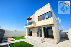 4-bedroom villa for sale in Al Zahia area, connected to electricity, water, and AC, at a bargain pri