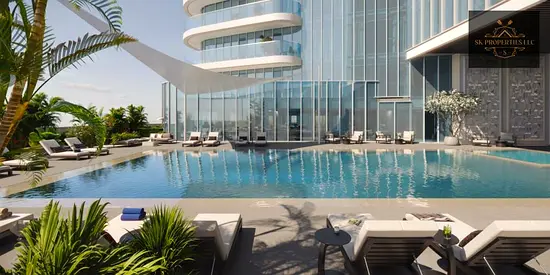 🏙️✨ Luxury Fully Furnished 2 BHK Off-Plan Apartment for Sale | 1,691 Sqft | Premium Waterfront Living | Joud Tower, Al Mamzar – Sharjah 🌊
