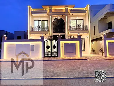 A unique opportunity at an attractive price and with no annual fees: Own a villa for sale in Ajman, first occupancy, freehold, super deluxe finishing,