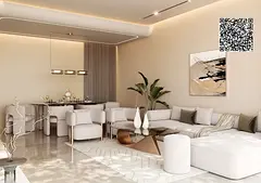 One bedroom and living room for sale inTiger Downtown Ajmanfully furnished