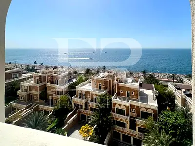 Spacious Fully Furnished Apartment 3BR + Maid with Stunning Full Sea View
