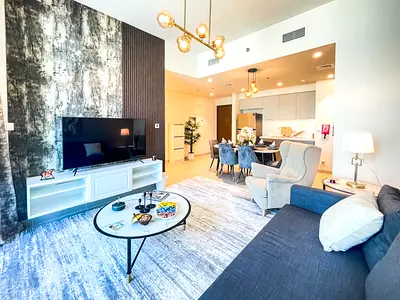 Furnished 2 BR | Prime Downtown Location | Forte Tower 1 | All Bills Included