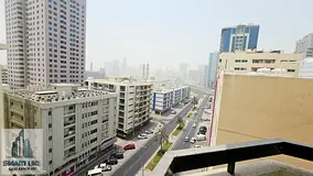 HUGE LUXURY 3 BHK WITH FULL OPEN VIEW WITH BALCONY AND WARDROBE NEAR JAMAL ABDUL NASIR STREET,SHARJA