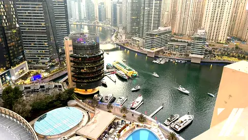High Floor | 1BHK with Marina View | Multiple Cheques