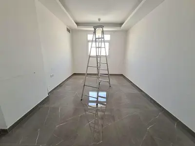 1bhk 2 washroom with master room balcony rent 38k Al jada Sharjah