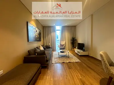 Furnished apartment with three rooms and a hotel hall in Al-Tirhab, next to the Pullman Al-Taawun Hotel, Sharjah