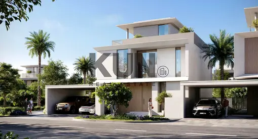 فيلا مفروشة من 4 غرف نوم | سيلفارا 3 | إطلالات على المسبح والمنتزه