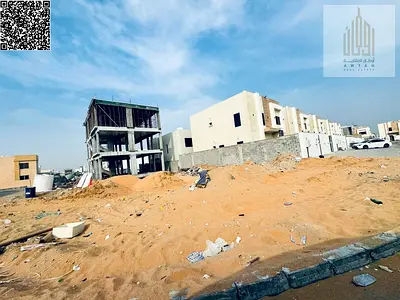 For sale: Residential villa land in Ajman Emirate, Al Yasmeen area. The land covers an area of 459 square meters / 5000 square feet. Freehold prop