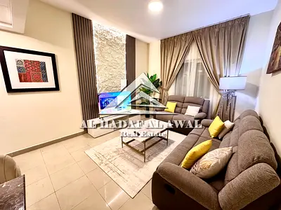 غرفة وصالة  بفرش مميز للايجارالشهري بمنطقة المجاز3--5500شامل جميع الفواتير