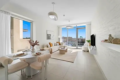 Serene Living | Spacious 2BR + Maid’s | Canal View