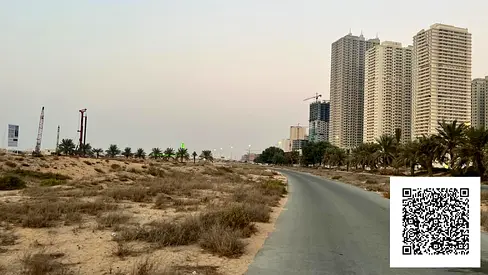 3 LAND TOGETHER FIRST ROW MAIN HIGHWAY LAND G+15 APPROVE SELL INDIVIDUAL UNITS SHOPS AND FLATS AL ALIA