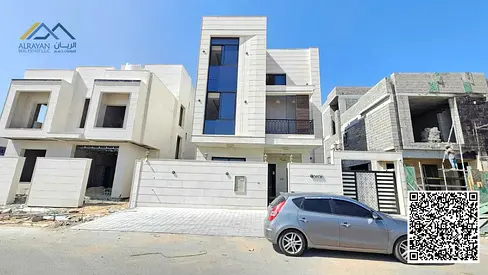 ✨ فرصة سكنية مميزة  للبيع  فيلا في  منطقة الزاهيه  عجمان ✨ فيلا  فاخره للبيع  سكني استثماري    – 2 طوابق في قلب عجمان   _منطقه حيويه بمناظر طبيعية ساح