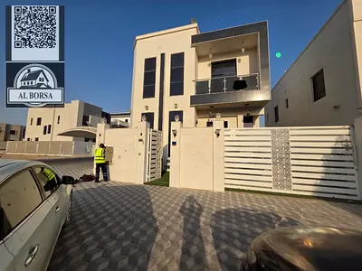 فيلا للبيع بالياسمين كورنر مع الفرش والكهرباء والماء والمكيفات ترضي واول وروف 5 غرف ومجلس وصالة