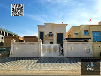 فيلا فاخرة وأنيقة متاحة الآن للبيع في الروضة 1 - عجمان، إحدى أرقى المناطق السكنية وأكثرها هدوءًا في الإمارة، والتي توفر نمط حياة راقيًا مع مرافق ممتازة.