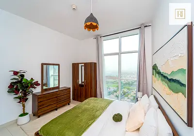 Fully Furnished 1BHK | Cozy Décor & Balcony View | JVT