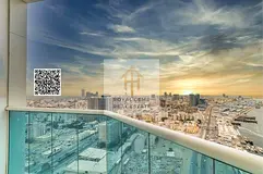 Contemporary 2-Bedroom Furnished Apartment with Open View in Oasis Towers, Ajman