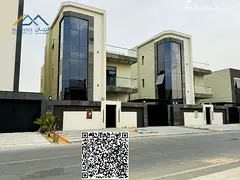 Classic villa in Al-Yasmine (ground floor + 2) with a distinctive internal roof, very close to Al-Ha