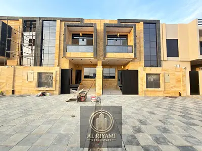 للبيع بسعر شامل رسوم التسجيل والتملك  فيلا عصرية بتصميم فاخر تجمع بين الفخامة والراحة في أفضل مواقع عجمان!