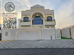 Modern villa in Al-Haliou 2 area, opposite Azha project, ground and first floor, ultra-luxurious fin