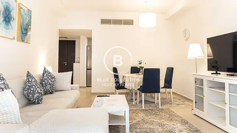 Elegant 1BHK Apartment with Courtyard View