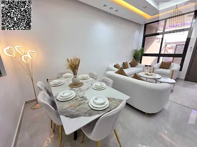 Villa for sale in Ajman, Al Zahiyah area. Land area: 1722 sq ft / 160 sq m. Built-up area: 3000 sq ft. Price: AED 1,380,000 (negotiable). Freehold own