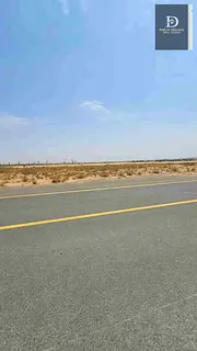 For sale in Sharjah areaBasatin Al Zubair residential landArea 4100 feetGround floor and two-storey