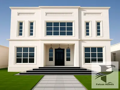 فيلا جديدة كلياً | 5 غرف نوم عصرية | حديقة | مجلس