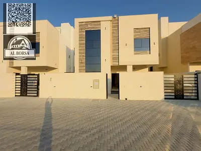 🏡 فيلا للبيع – الحليو 1، عجمان | 7 غرف نوم ماستر، مجلس، صالة، غرفة خادمة | شامل رسوم التسجيل