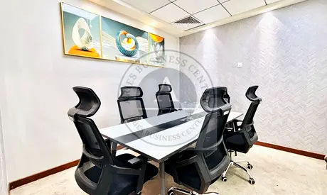 Separate Furnished Office With All Utilities Included Furnished Office With All Facilities  | Dewa Chiller Wifi Free | Prime Location