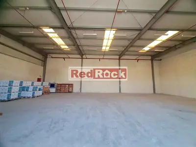 3250 Sqft Open Layout Warehouse in Sajaa with 13KW