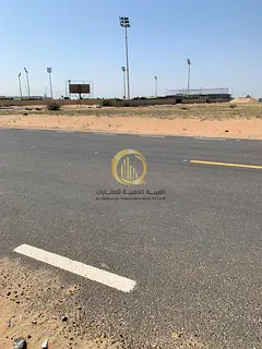 Two adjacent plots of land for sale, easily accessible from Emirates Road, directly next to the club