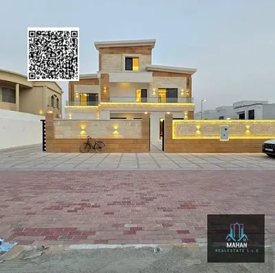 ✅ Luxury Freehold Villa Ajman | 8 BR Pool | Lifetime NO Service Fee | Huge Corner Plot | Al Yasmeen