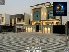 7-bedroom villa, first occupancy, for sale at a very excellent price in Al-Haliyo 2 area