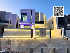 For sale, a villa in Ajman Al Helio, 4 master rooms, a Majles room, a hall, and a maid’s room, fre