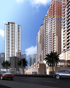 One-bedroom apartment with city and sea views