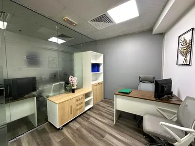 Small Office with 1-2 desk can fit inside Exclusively