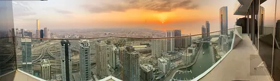 Luxury 2-Bedroom + Maid | High-Floor | Marina &amp; Sea Views | Stella Maris Tower