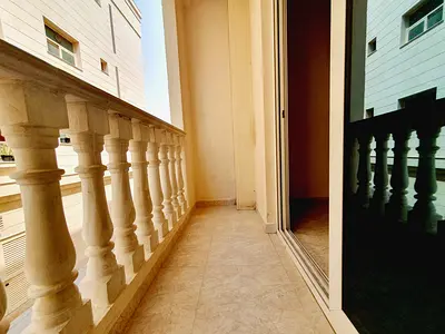 Amazing offer 1bhk with balcony in New Muwaileh and full open view price 34k