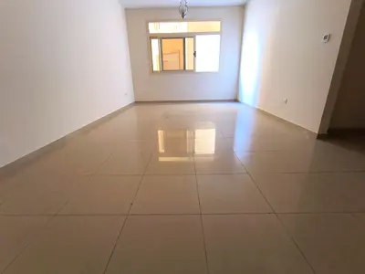 BIG SIZE 2 BEDROOM HALL 2 BATHROOM WITH Laundry AREA GYM AND MASJID INSIDE BUILDING FOR FAMILIES ONLY READY TO MOVE 52K ROAD SIDE BUILDING