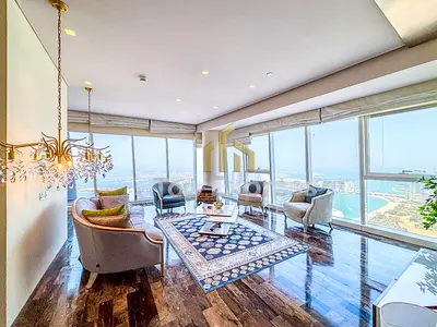 Luxury 4 Bedroom | PentHouse | Panoramic Sea views | Fully Furnished | Damac Heights