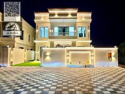 🏠 فيلا للبيع في منطقة الزاهية، عجمان - 5 غرف نوم رئيسية، غرفة معيشة، مجلس، غرفة للخادمة، موقع مميز