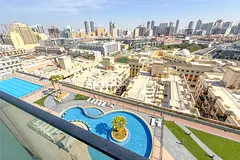 Fully Furnished | 12 Cheques | Balcony | Pool View