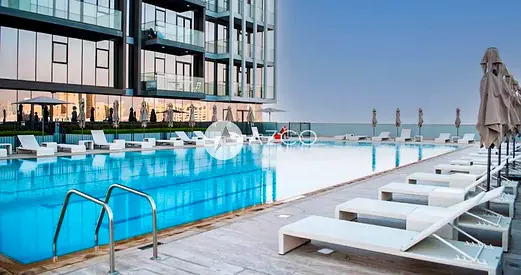 Negotiable: Best Layout of the Building Fully Furnished 2BHK Marina View .