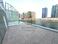 Huge Terrace with Canal View l Ready to move in